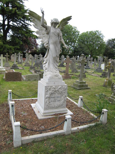 Marie Corelli's grave
