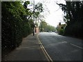 The Rock Cutting,Tettenhall, looking towards Newbridge