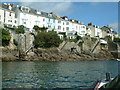 Fowey from the river