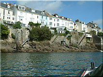 SX1251 : Fowey from the river by Robin Lucas