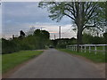 Road to Lambourne Church