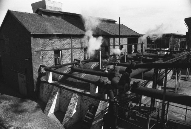 Boilers at Cardowan Colliery