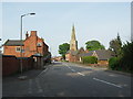 View to Theddingworth Church.