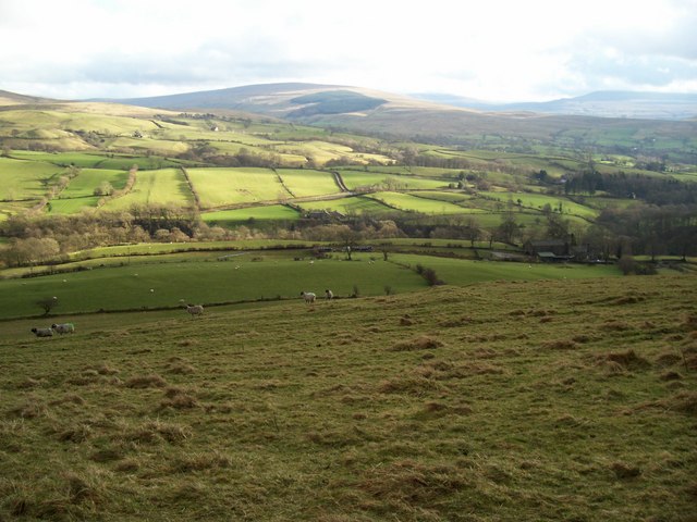Rawthey Valley from The Knott