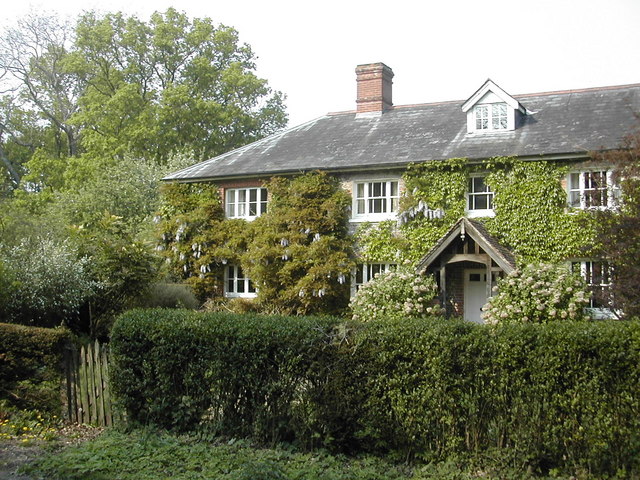 Cottage by Langley Wood