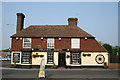 The Halfway House Pub at the Challock roundabout