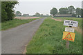 The road to Bank House Farm, Ruskington Fen