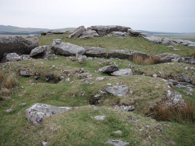 Alex Tor and cairn