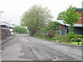 Looking W along Poulton Close