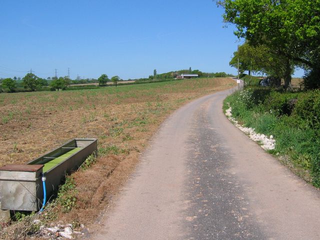 Lane to Field House Farm