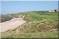 Thurlestone: beach, coast path and golf course