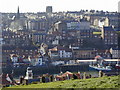 Whitby from path west of Abbey House