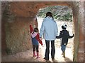 Inside the Barskimming Tunnel.