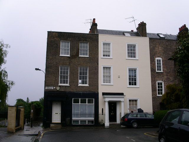 Hammersmith Terrace from Black Lion Lane