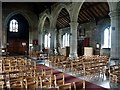 Interior of St Lawrence, Bardney