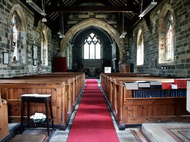 Interior of St Margaret, Thimbleby © Dave Hitchborne :: Geograph ...