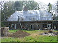 Challock Manor/Church Cottages under restoration