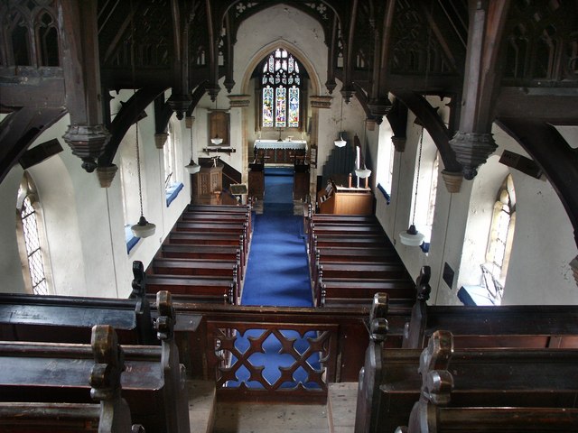 Interior of St Gilbert of Sempringham, Brothertoft