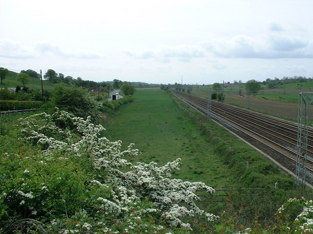 Railway line at Stableford