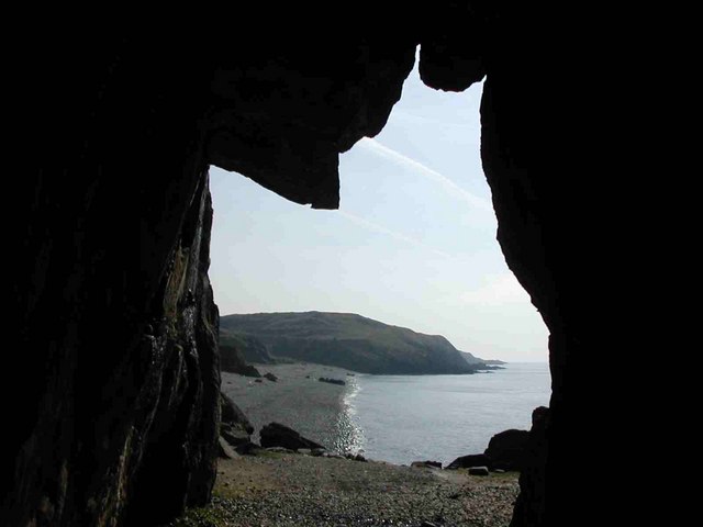 View from St Ninian's cave