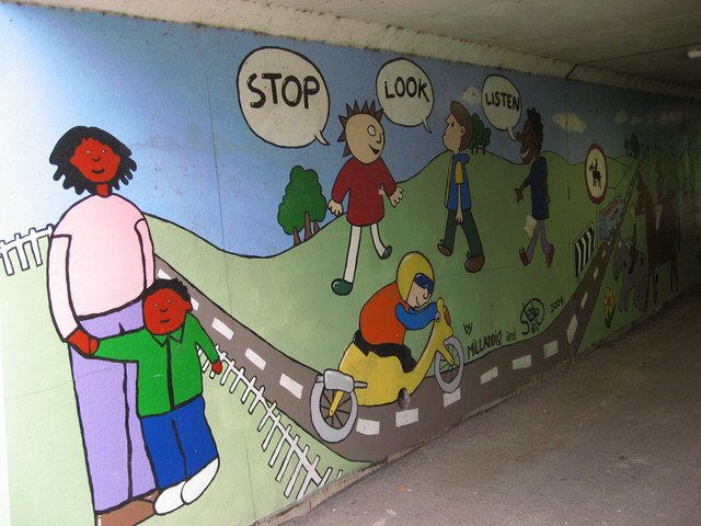 An educational mural