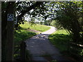 Farm road to Billacombe