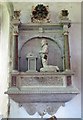 St Peter & St Paul, Edenbridge, Kent - Wall monument