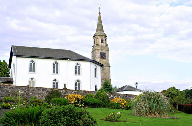 Parish Church and Clock Tower. Eaglesham
