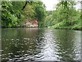 Red Sandstone Cliff and The River Ayr.