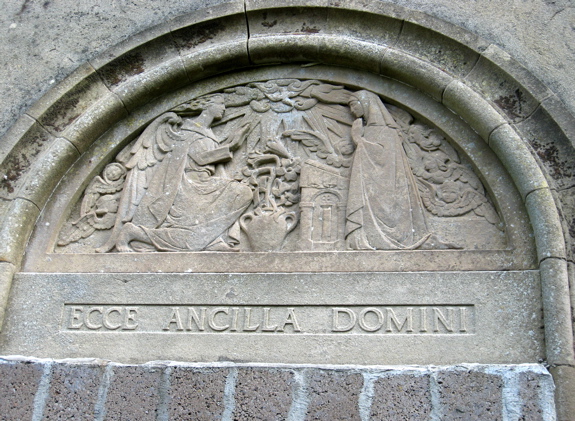 Plaque on South wall of the Chapel