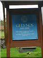 Gelynos signboard