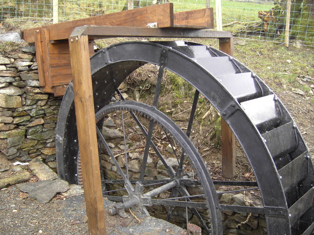 Rhod ddŵr / Water wheel, Tynwern