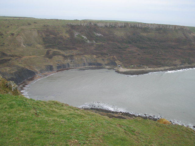 Chapman's Pool from Houns-tout cliff