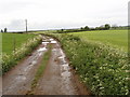 Track to Ramhill Farmhouse