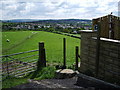 Footpath at the end of Hollowbank Avenue