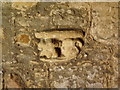 Carving in Porch wall St Leonards Church, Old Langho