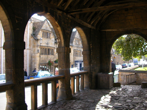 Under the Market Arches, Chipping Campden, Glos