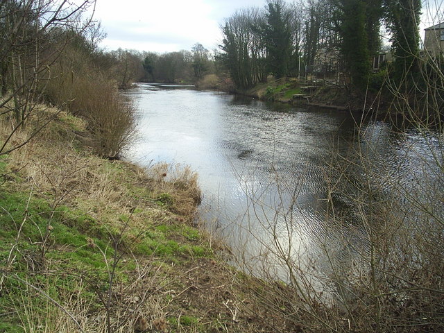 River Wharfe nr Wetherby © Sean Diver cc-by-sa/2.0 :: Geograph Britain ...