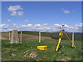 The trig point on Wardlaw