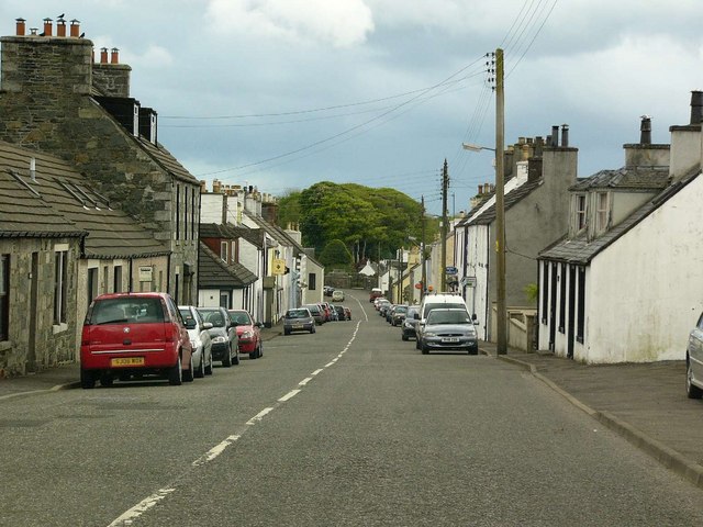 Kirkcowan Main Street © David Baird cc-by-sa/2.0 :: Geograph Britain ...