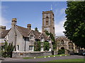 Curry Rivel: Manor Farmhouse and church