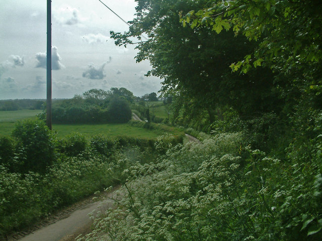 Sweeping curve towards Ash Hill