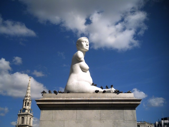 Fourth plinth, Trafalgar Square, London