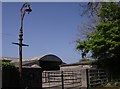 Lamp post at Court Farm