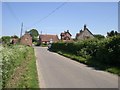 Cottages east of Warham on  Binham Road