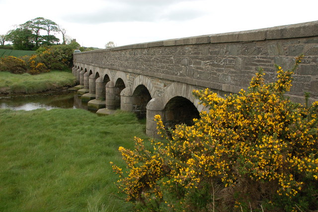 The Twelve Arches Near Dundrum © Albert Bridge Cc-by-sa/2.0 :: Geograph ...