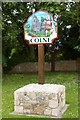 TL3776 : Colne village sign by Fractal Angel