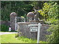 Entrance to Balmaghie House