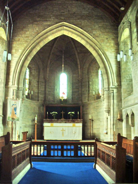 Interior of The Parish Church of St John the Baptist, Flookburgh