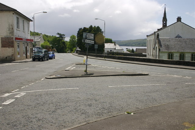 Junction at Garelochhead